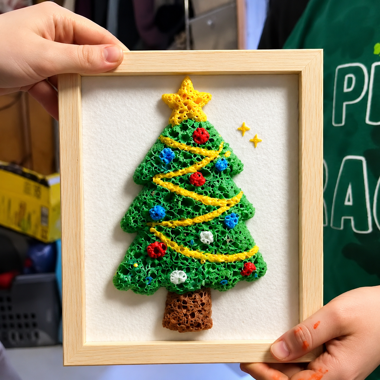 3Dアートペンで作ったクリスマスツリー
