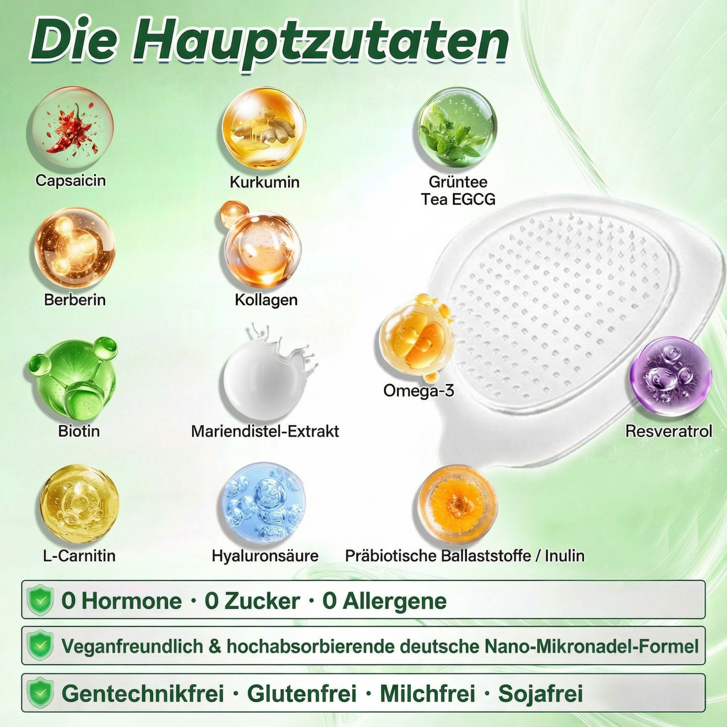𝑶𝒇𝒇𝒊𝒛𝒊𝒆𝒍𝒆𝒓 𝑺𝒉𝒐𝒑 | ✨𝐇𝐞𝐚𝐥𝐫𝐢𝐳𝐞® Braunes Fett-Extrakt-Nanomikronadel-Patch (𝙀𝙞𝙣𝙢𝙖𝙡 𝙚𝙞𝙣𝙢𝙖𝙡 𝙩𝙖𝙜 𝙖𝙢 𝙏𝙖𝙜, 𝙨𝙞𝙘𝙝𝙩𝙚 𝙑𝙚𝙧𝙖𝙣𝙙𝙚𝙧𝙪𝙣𝙜𝙚𝙣 𝙣𝙖𝙘𝙝 7 𝙏𝙖𝙜𝙚𝙣)📦
