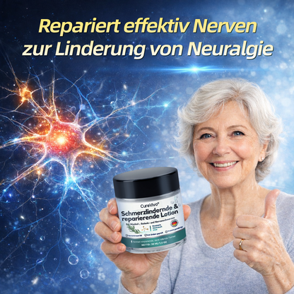 [Neujahrs-Sonderangebot] CureVivo® Schmerzlindernde &  reparierende Lotion🦄Für Muskel-, Gelenk- und Nervenschmerzen