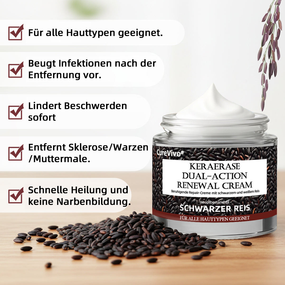 CureVivo® KeraErase Dual-Action Erneuerung Creme💎💎💎