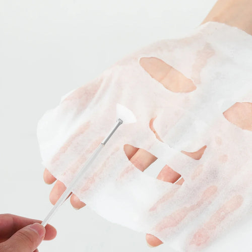 3 Pcs Shape for DIY Skin Care Mask Diy Brushes Fan Shape Mask Brushes Facials Skincare Smooth Coverage Beauty Tools