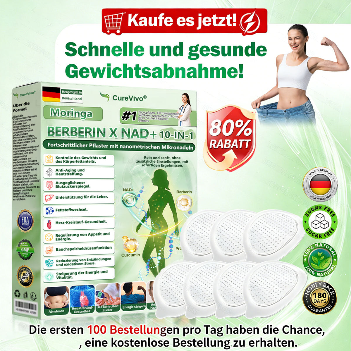CureVivo® 50 % Rabatt